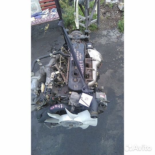 Двигатель двс с навесным isuzu ELF NKR63 4BE2