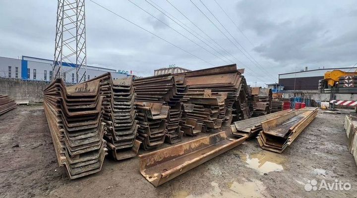 Шпунт Ларсена / аренда погружение шпунта