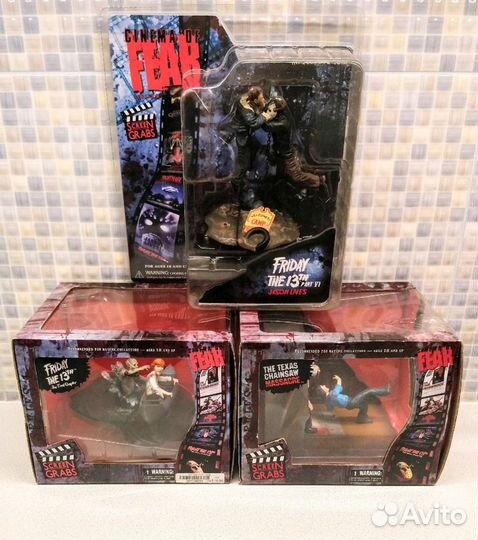 Фигурки Джейсона и Мясника из фильмов
