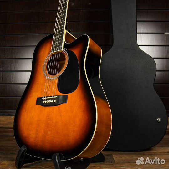 Электроакустическая гитара Martinez (Комплект)