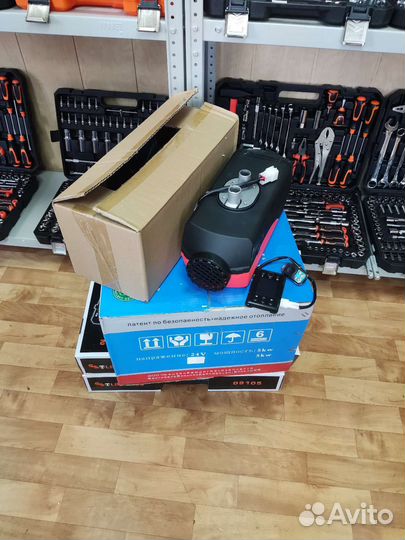 Автономный отопитель сухой фен 24В