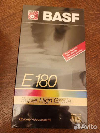 Видео кассеты VHS basf SHG E-180 - 6 шт