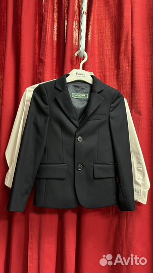 Одежда вещи для мальчика пакетом 110-116