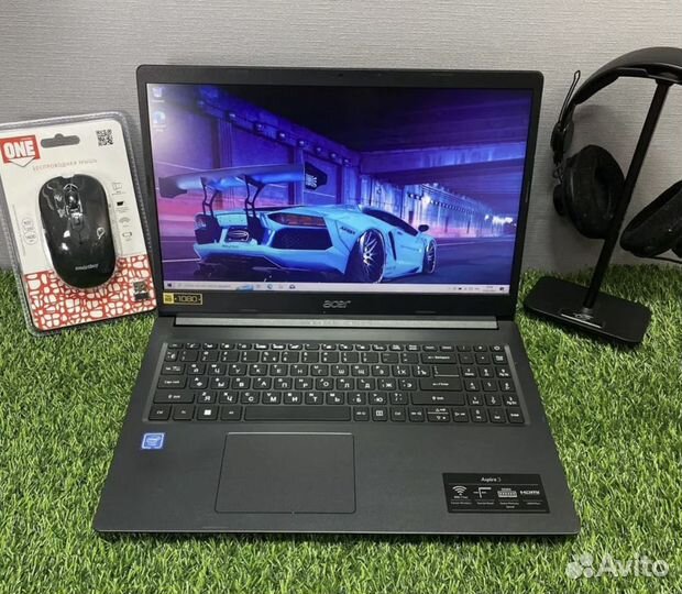 Aspire 5 ультра тонкий 1.6кг легкий ноут 5 часов