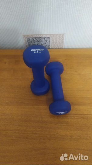 Гантели 0.5 кг