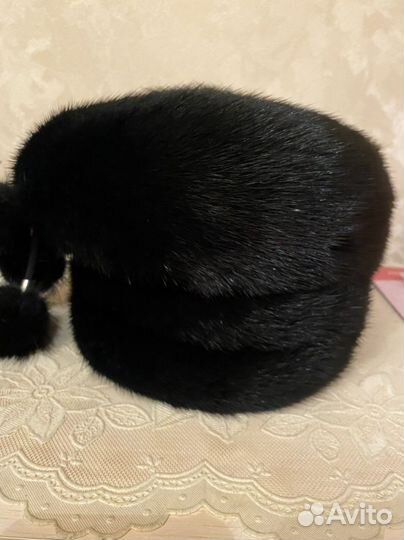 Шапка норковая женская