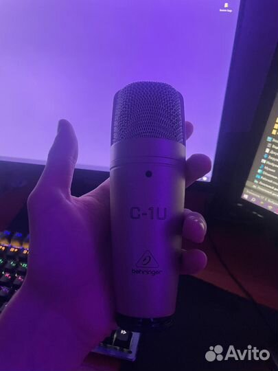Микрофон behringer c1u