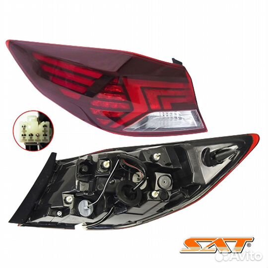 Фонарь левый задний Hyundai Elantra 6 AD 18-21