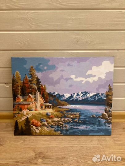 Пейзаж. Картины по номерам раскрашенная