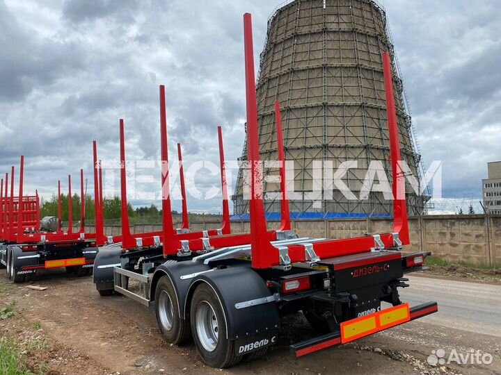 Прицеп лесовоз (сортиментовоз) Дизель-С 600321, 2022