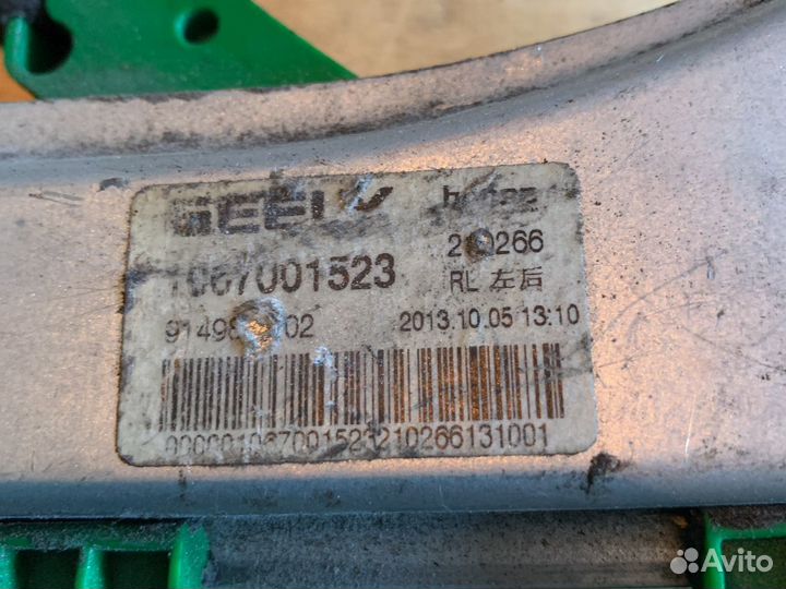 Стеклоподъемник джили эм гранд