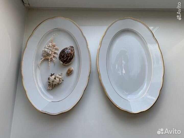 Блюдо сервировочное овальное СССР