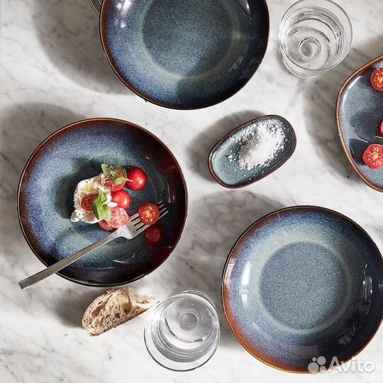 IKEA Гладелиг тарелки икеа синий кружки gladelig