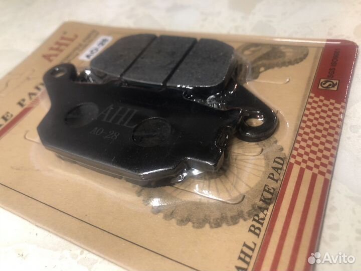 Задние тормозные колодки honda CBR929 CBR954 F4