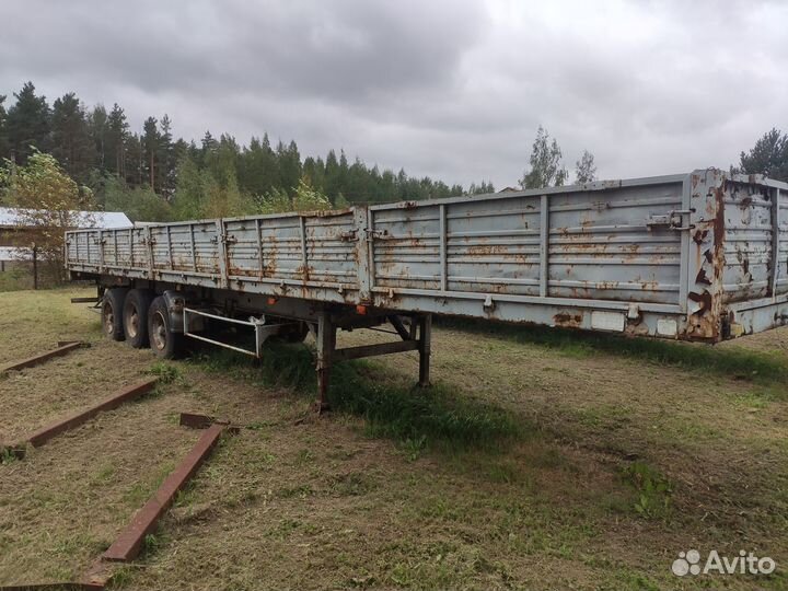 Полуприцеп бортовой МАЗ 9758-043, 2006