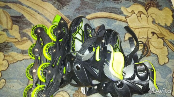 Коньки ролики 2 в 1 раздвижные