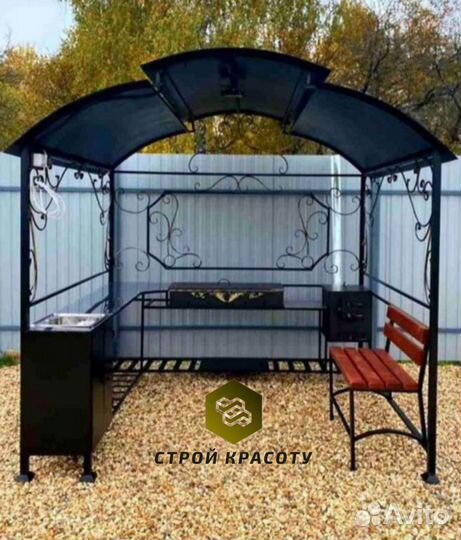 Мангалы с крышей