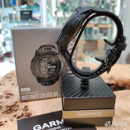 Часы Garmin Instinct 2x solar Tactical black