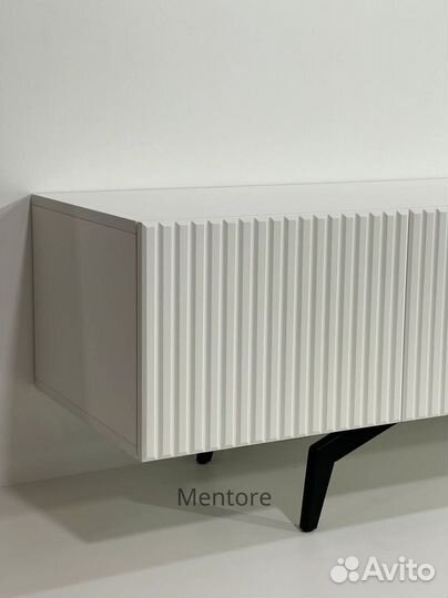 Тумба тв Bravo в белом цвете (2000х400х300 мм)