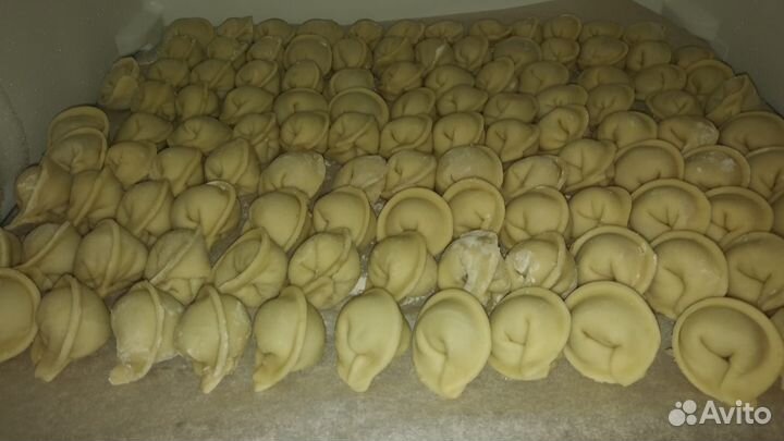 Домашние пельмени мясные