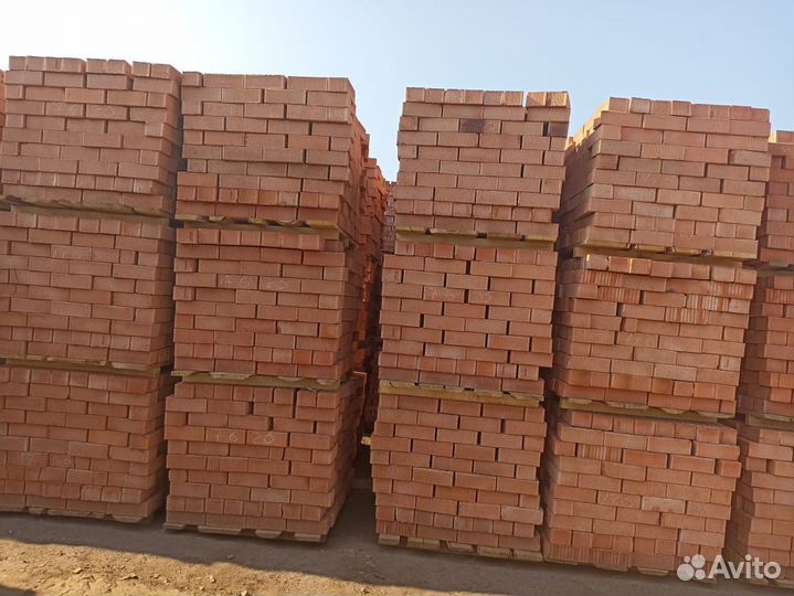 Кирпич рядовой полнотелый одинарный 1нф ГОСТ