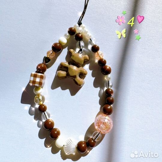 Корейские подвески аксессуар на телефон