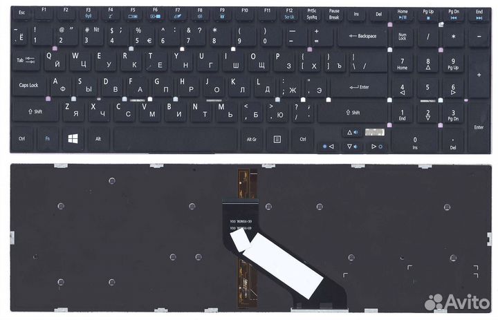 Клавиатура Acer Aspire 5755 5755G 5830 черная