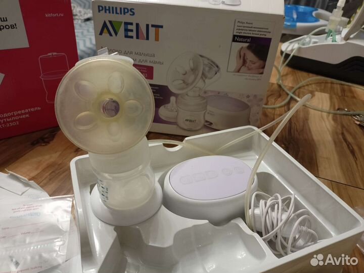 Молокоотсос avent электрический