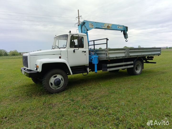 ГАЗ 33086 с КМУ, 2016