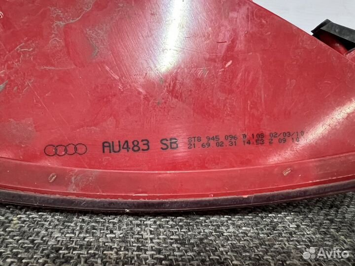 Фонарь задний левый Audi A5 8T