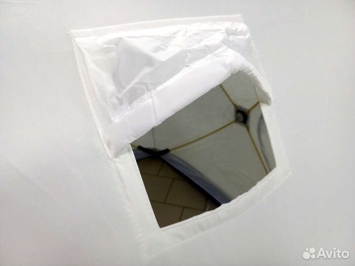 Палатка зимняя Куб 3-х слойная