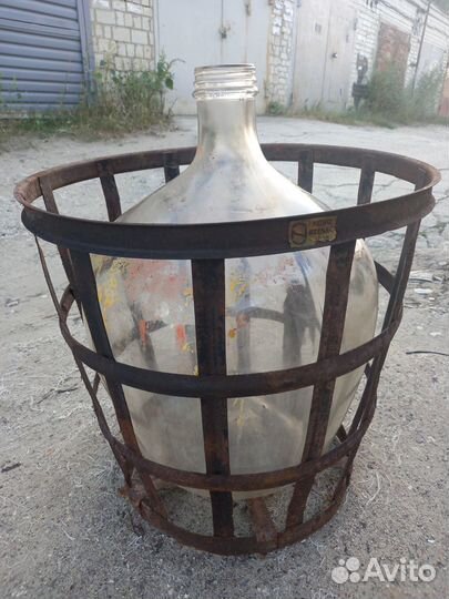 Бутыль 50 литров без корзины