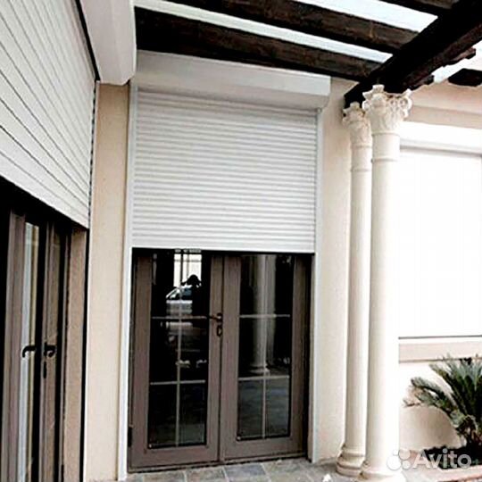 Рольставни для дверей Алютех 1000х1900 мм