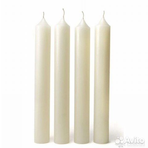 Свечи парафиновые хозяйственные 120шт