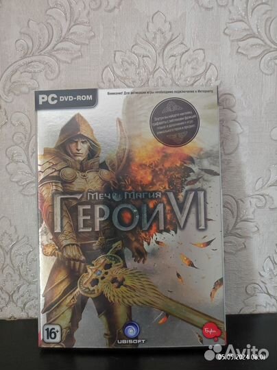 DVD бокс Might and Magic Heroes VI