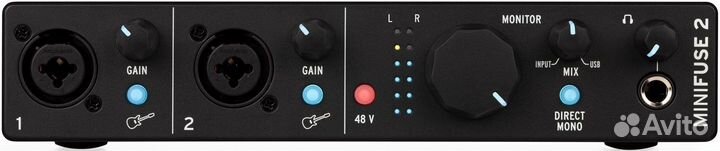 Аудиоинтерфейс Arturia MiniFuse 2 Black