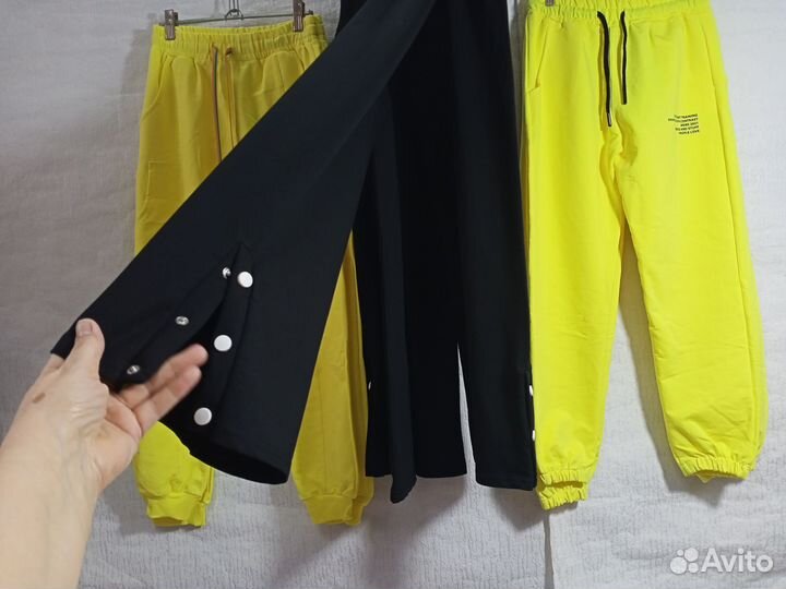 Брюки спортивные, для девочки, рост