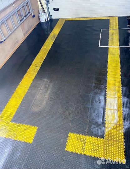 Пвх плитка для гаража купить