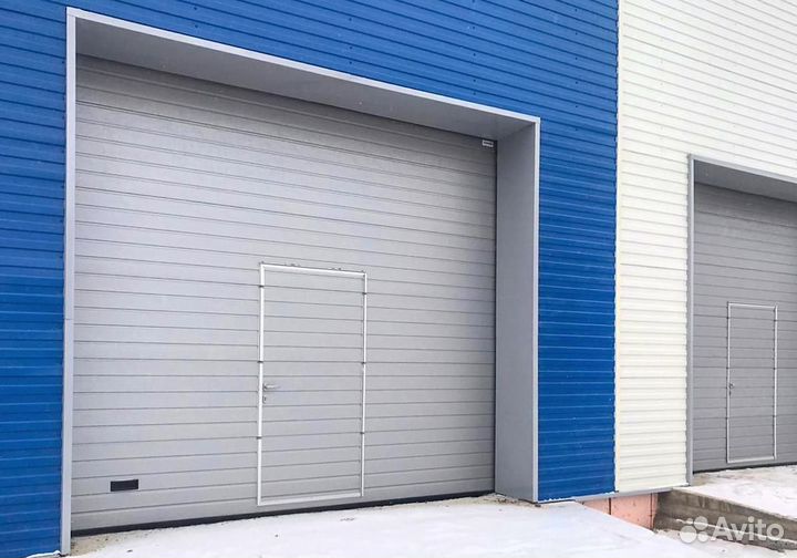 Секционные ворота