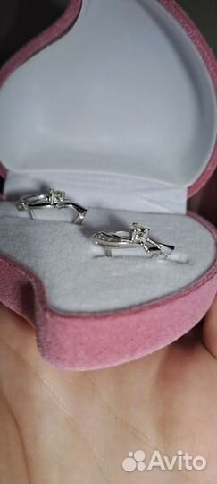 Серьги с бриллиантами