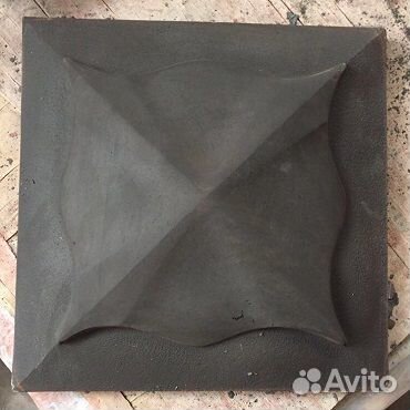 Колпак на столб и крышки (парапеты) на забор