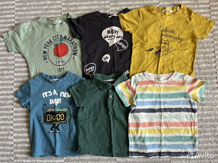 Летние вещи для мальчика 92 р пакетом