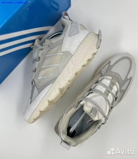 Кроссовки Adidas ZX 1000 White (Арт.19576)