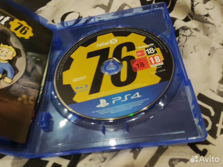 Диск на ps4 Fallout76