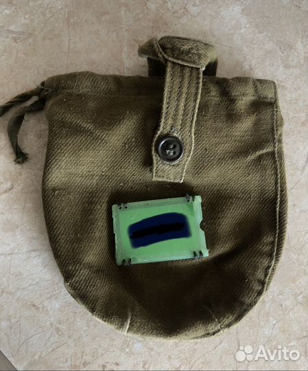 Фляга армейская с чехлом