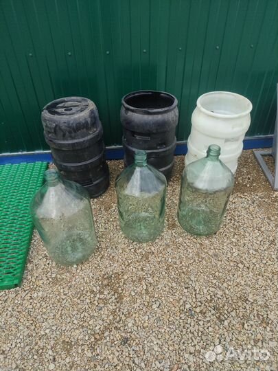 Бутыль с кожухом стекло 20 литров