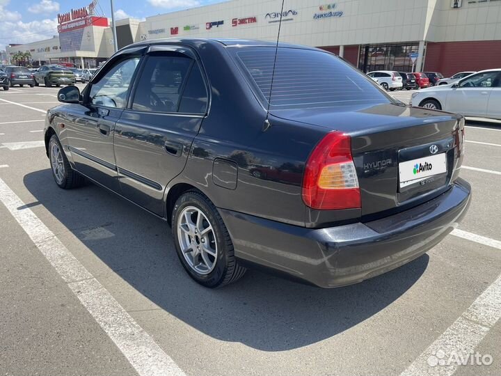 Hyundai Accent 1.5 AT, 2007, 240 000 км