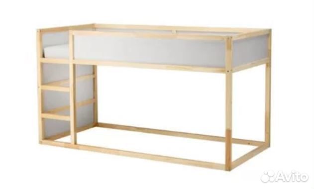 Кровать чердак детская IKEA Kura (Кюра)