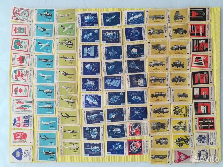 Наборы спичечных этикеток из СССР