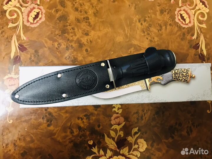 Златоустовский туристический нож Вишня